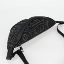 LOUIS VUITTON LV Snow Discovery Bum Bag PM Bag Nylon Black M21427 Auth 116570SM-6
