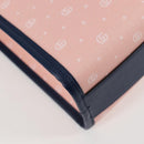 GUCCI GG Supreme Children's Hand Bag PVC Pink Silver 605614 Auth 116571AM-15