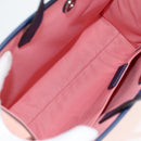 GUCCI GG Supreme Children's Hand Bag PVC Pink Silver 605614 Auth 116571AM-10