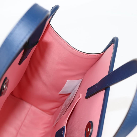 GUCCI GG Supreme Children's Hand Bag PVC Pink Silver 605614 Auth 116571AM