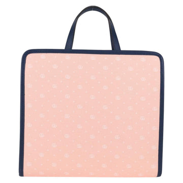 GUCCI GG Supreme Children's Hand Bag PVC Pink Silver 605614 Auth 116571AM - 0