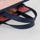 GUCCI GG Supreme Children's Hand Bag PVC Pink Silver 605614 Auth 116571AM-7