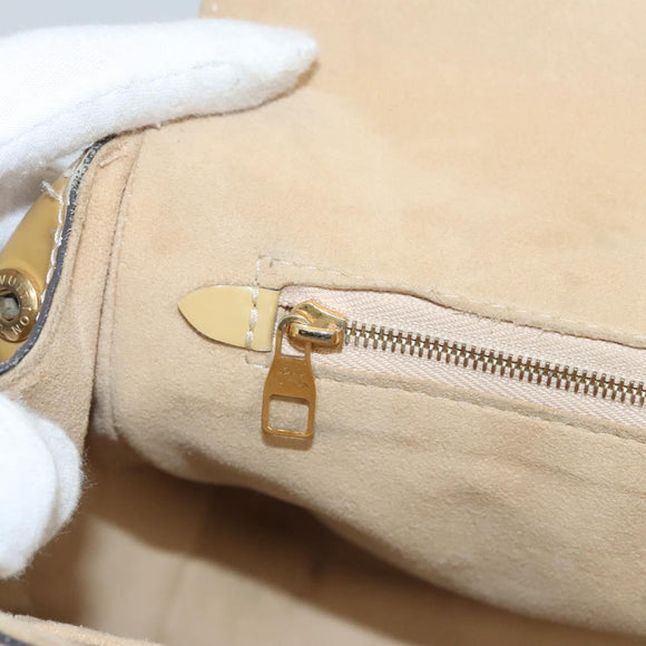 LOUIS VUITTON Monogram Vernis Venice Shoulder Bag Citrin M90277 LV Auth 116576