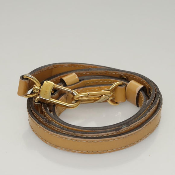 LOUIS VUITTON Monogram Vernis Venice Shoulder Bag Citrin M90277 LV Auth 116576