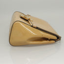 LOUIS VUITTON Monogram Vernis Venice Shoulder Bag Citrin M90277 LV Auth 116576-3