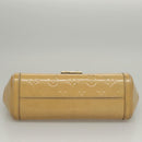LOUIS VUITTON Monogram Vernis Venice Shoulder Bag Citrin M90277 LV Auth 116576-6