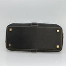 LOUIS VUITTON Suhari Angenu PM Hand Bag Leather Black M91805 LV Auth 116592-5