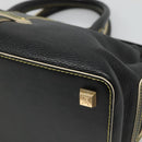 LOUIS VUITTON Suhari Angenu PM Hand Bag Leather Black M91805 LV Auth 116592-16