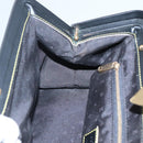 LOUIS VUITTON Suhari Angenu PM Hand Bag Leather Black M91805 LV Auth 116592-21