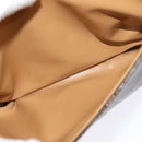 CELINE Macadam Canvas Shoulder Bag PVC Leather Brown Gold Auth 116597-23