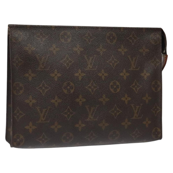 LOUIS VUITTON Monogram Poche Toilette 26 Pouch M47542 LV Auth 116600