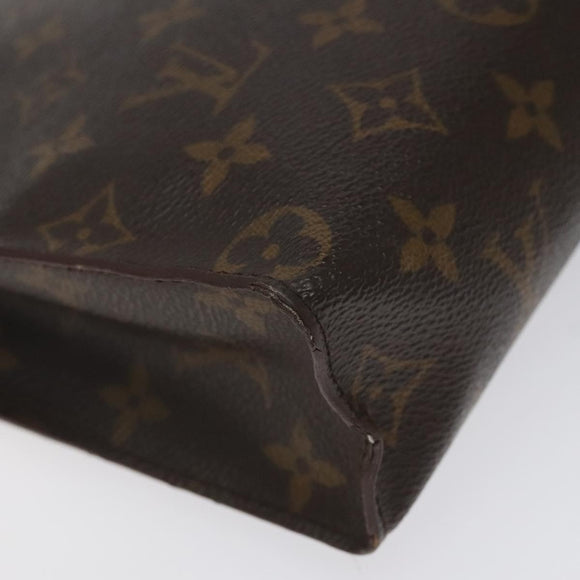 LOUIS VUITTON Monogram Poche Toilette 26 Pouch M47542 LV Auth 116600