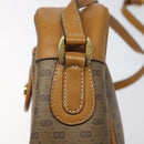 GUCCI Micro GG Supreme Web Sherry Line Bag PVC Beige Gold Auth 116615-17