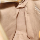 GUCCI Micro GG Supreme Web Sherry Line Bag PVC Beige Gold Auth 116615-21