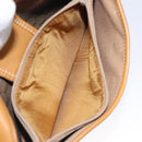 GUCCI Micro GG Supreme Web Sherry Line Bag PVC Beige Gold Auth 116615-23