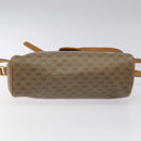GUCCI Micro GG Supreme Web Sherry Line Bag PVC Beige Gold Auth 116615-5