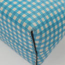 FENDI Shoulder Bag Leather Light Blue White gold Auth 116629V-17