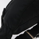 PRADA Waist bag Nylon Black Silver Auth 116632V-14
