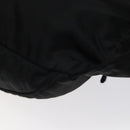 PRADA Waist bag Nylon Black Silver Auth 116632V-15