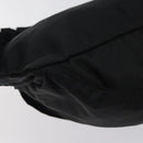 PRADA Waist bag Nylon Black Silver Auth 116632V-16