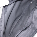 PRADA Waist bag Nylon Black Silver Auth 116632V-18