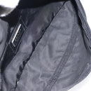 PRADA Waist bag Nylon Black Silver Auth 116632V-11