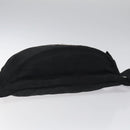 PRADA Waist bag Nylon Black Silver Auth 116632V-6