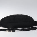 PRADA Waist bag Nylon Black Silver Auth 116632V-5