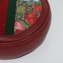 GUCCI GG Supreme Ophidia Web Sherry Line Backpack PVC Beige 598661 Auth 116635V-11