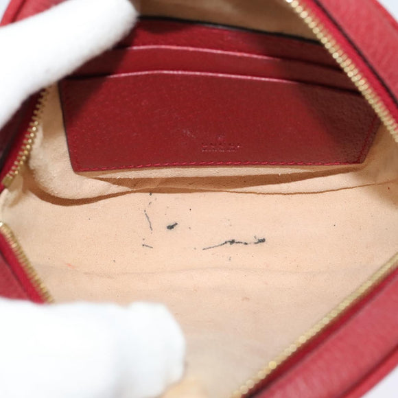 GUCCI GG Supreme Ophidia Web Sherry Line Backpack PVC Beige 598661 Auth 116635V