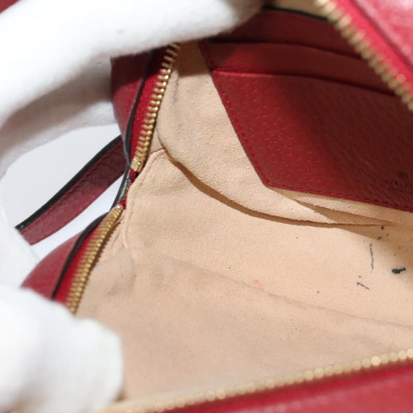 GUCCI GG Supreme Ophidia Web Sherry Line Backpack PVC Beige 598661 Auth 116635V