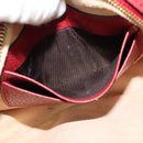 GUCCI GG Supreme Ophidia Web Sherry Line Backpack PVC Beige 598661 Auth 116635V-19