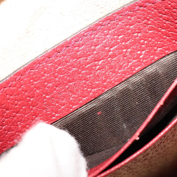 GUCCI GG Supreme Ophidia Web Sherry Line Backpack PVC Beige 598661 Auth 116635V