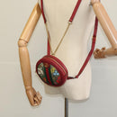 GUCCI GG Supreme Ophidia Web Sherry Line Backpack PVC Beige 598661 Auth 116635V-22