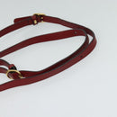 GUCCI GG Supreme Ophidia Web Sherry Line Backpack PVC Beige 598661 Auth 116635V-7