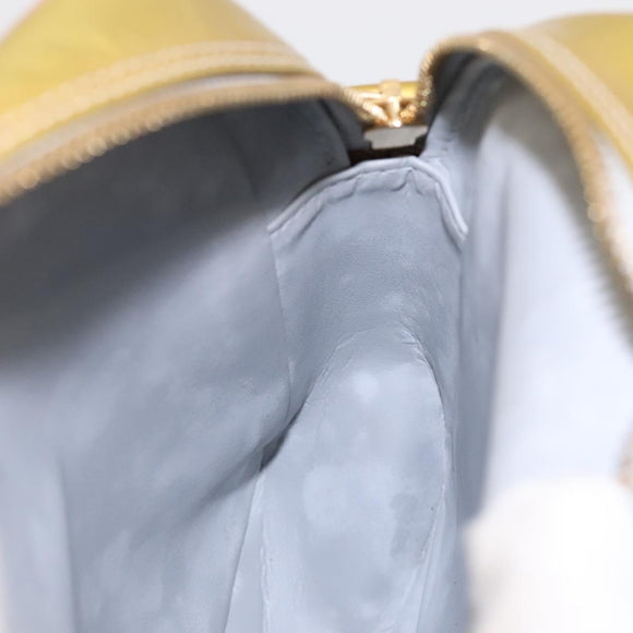 LOUIS VUITTON Monogram Vernis Wooster Shoulder Bag Gris M91036 LV Auth 116638