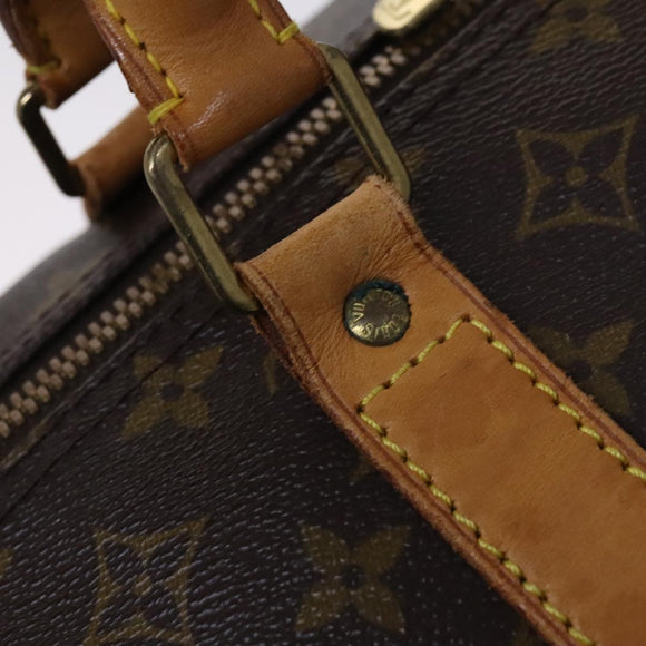 LOUIS VUITTON Monogram Keepall 60 Boston Bag M41422 LV Auth 116642