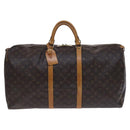 LOUIS VUITTON Monogram Keepall 60 Boston Bag M41422 LV Auth 116642-13