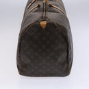 LOUIS VUITTON Monogram Keepall 60 Boston Bag M41422 LV Auth 116642-3