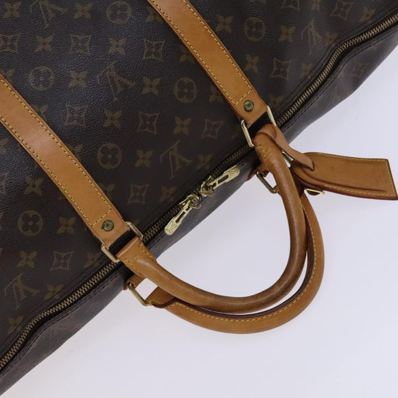 LOUIS VUITTON Monogram Keepall 60 Boston Bag M41422 LV Auth 116642