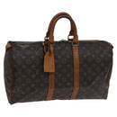 LOUIS VUITTON Monogram Keepall 45 Boston Bag M41428 LV Auth 116645-1