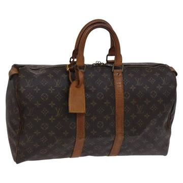 LOUIS VUITTON Monogram Keepall 45 Boston Bag M41428 LV Auth 116645