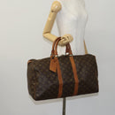 LOUIS VUITTON Monogram Keepall 45 Boston Bag M41428 LV Auth 116645-22