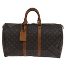 LOUIS VUITTON Monogram Keepall 45 Boston Bag M41428 LV Auth 116645-13