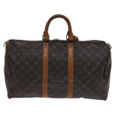 LOUIS VUITTON Monogram Keepall 45 Boston Bag M41428 LV Auth 116645-2