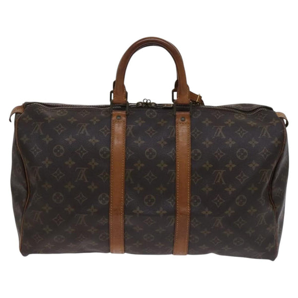 LOUIS VUITTON Monogram Keepall 45 Boston Bag M41428 LV Auth 116645