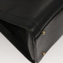 GUCCI Bamboo Hand Bag Leather Purple Gold Auth 116649-15