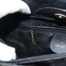 GUCCI Bamboo Hand Bag Leather Purple Gold Auth 116649-25