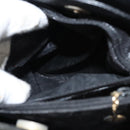 GUCCI Bamboo Hand Bag Leather Purple Gold Auth 116649-26