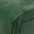 LOUIS VUITTON Epi Keepall 60 Boston Bag Green M42944 LV Auth 116657-16
